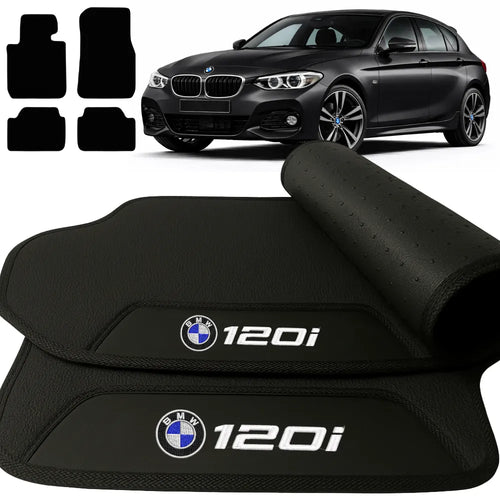 TAPETES BORRACHA PREMIUM BMW 120i 2011 A 2019 4 PEÇAS