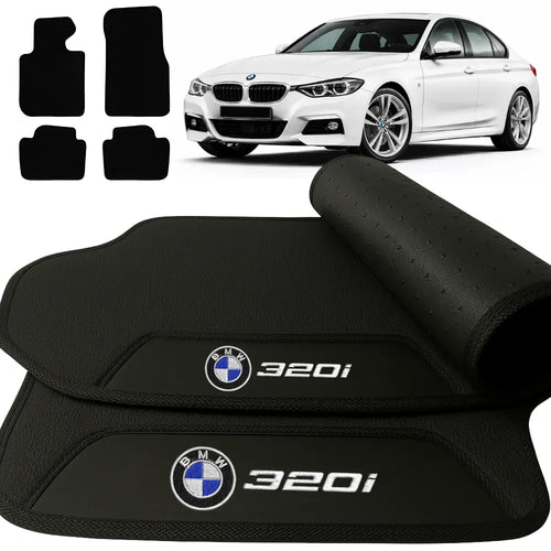 TAPETES BORRACHA PREMIUM BMW 320i 2012 A 2019 4 PEÇAS