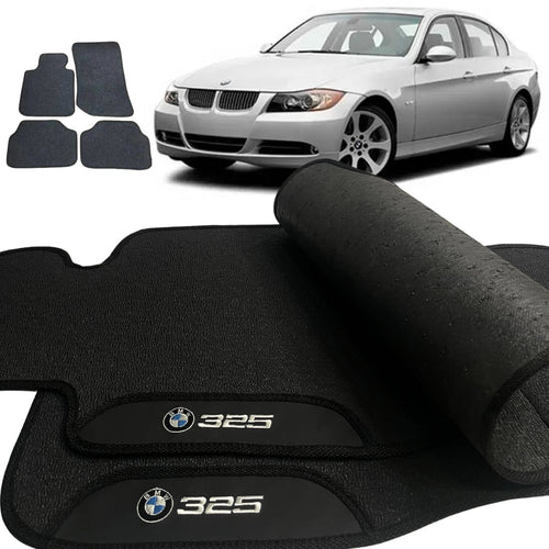TAPETE BORRACHA PREMIUM BMW 325i 2006 A 2012 4 PEÇAS
