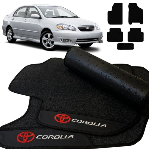 TAPETES BORRACHA PREMIUM COROLLA 2004 A 2008 5 PEÇAS