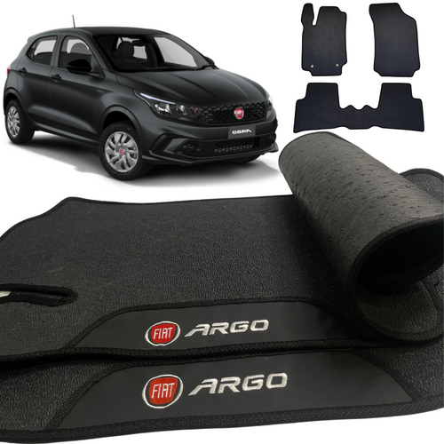 TAPETE BORRACHA PREMIUM ARGO 2018 A 2026