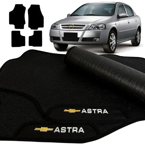 TAPETE BORRACHA PREMIUM ASTRA 1997 A 2014 4 PEÇAS