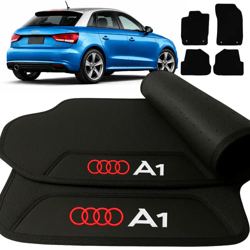 TAPETES BORRACHA PREMIUM AUDI A1 2010 A 2018 4 PEÇAS