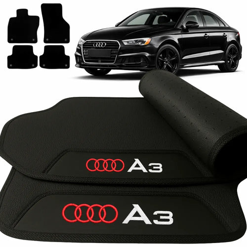 TAPETES BORRACHA PREMIUM AUDI A3 SEDAN 2012 A 2020 4 PEÇAS
