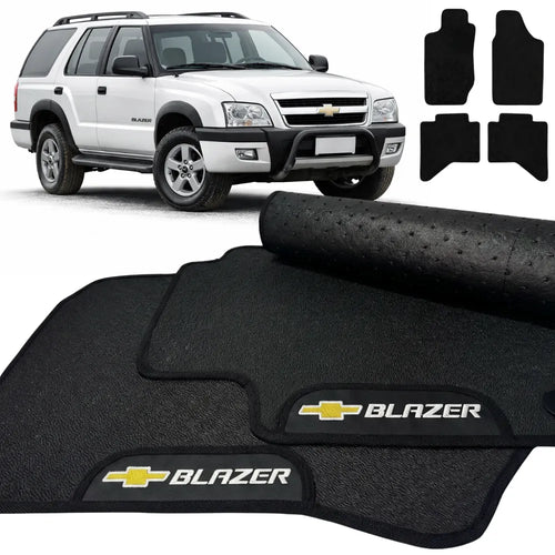 TAPETES BORRACHA PREMIUM BLAZER 1993 A 2011 4 PEÇAS