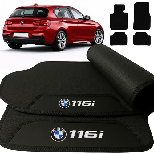 TAPETES BORRACHA PREMIUM BMW 116i 2013 A 2019 4 PEÇAS