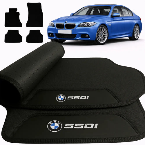 TAPETES BORRACHA PREMIUM BMW 550i 2007 A 2015 4 PEÇAS
