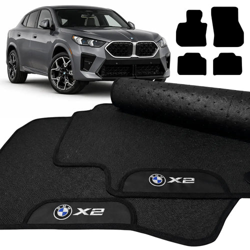 TAPETES BORRACHA PREMIUM BMW X2 2024 A 2025 4 PECAS