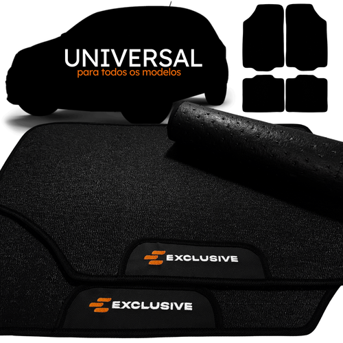 JOGO DE TAPETES UNIVERSAL BORRACHA PREMIUM - TODOS OS MODELOS