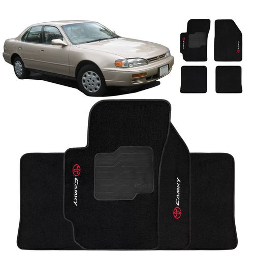 TAPETE CARPETE TOYOTA CAMRY 1992 A 1996 PRETO 4 PEÇAS