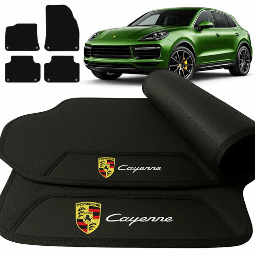 TAPETE BORRACHA PREMIUM CAYENNE 2019 A 2024 4 PEÇAS