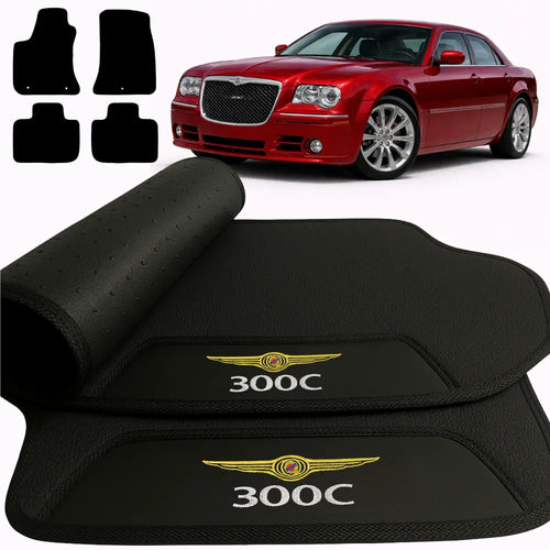 TAPETES BORRACHA PREMIUM CHRYSLER 300C 2004 A 2015 4 PEÇAS