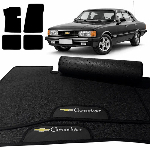 TAPETES BORRACHA PREMIUM OPALA COMODORO 1980 A 1993 4 PEÇAS