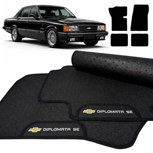 TAPETES BORRACHA PREMIUM OPALA DIPLOMATA 1980 A 1992 4 PEÇAS