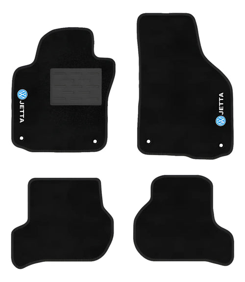 TAPETES CARPETE JETTA 2007 A 2010 4 PECAS