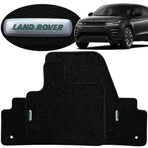 TAPETE BORRACHA TAG INOX PREMIUM EVOQUE 2019 A 2023 3 PEÇAS