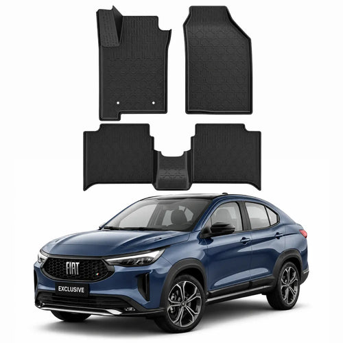 JOGO DE TAPETE BANDEJA PREMIUM FASTBACK HÍBRIDO 2024 A 2026 - JOGO COMPLETO