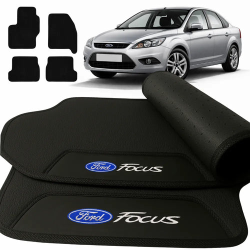 TAPETES BORRACHA PREMIUM FORD FOCUS 2009 A 2013 4 PEÇAS