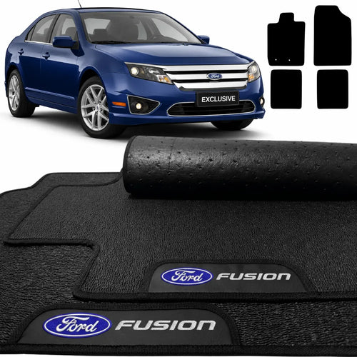 TAPETES BORRACHA PREMIUM FORD FUSION 2005 A 2012 4 PEÇAS