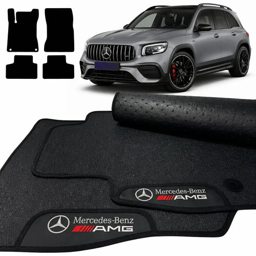TAPETES BORRACHA PREMIUM MERCEDES BENZ GLB 35 AMG 2021 A 2022 4 PEÇAS