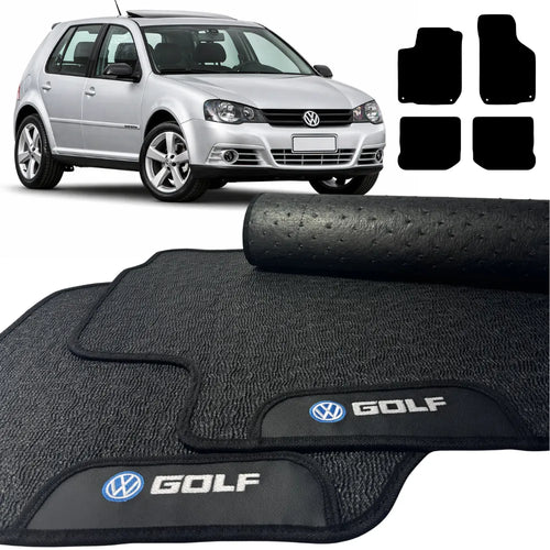 TAPETES BORRACHA PREMIUM GOLF 1999 A 2013 4 PEÇAS