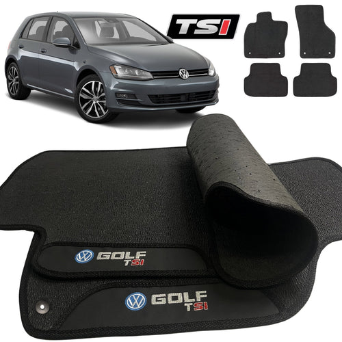 TAPETE BORRACHA PREMIUM GOLF TSI 2014 A 2022 4 PEÇAS