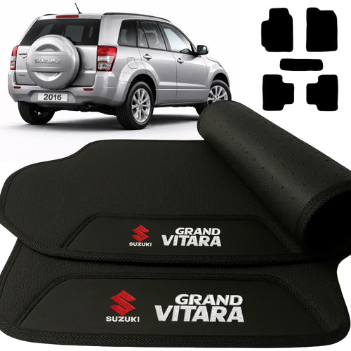 TAPETES BORRACHA PREMIUM GRAND VITARA 2008 A 2016 5 PEÇAS