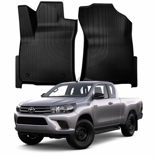 TAPETE BANDEJA HILUX 2016 A 2026 2 PEÇAS (CABINE SIMPLES)
