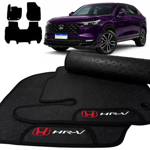 TAPETES BORRACHA PREMIUM HONDA HR-V 2022 A 2026 3 PEÇAS