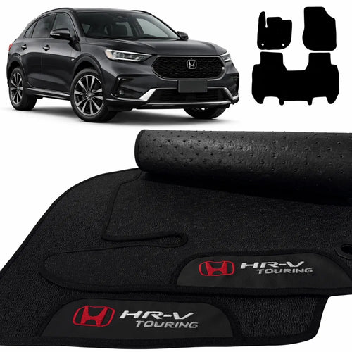 TAPETES BORRACHA PREMIUM HONDA HR-V TOURING 2023 A 2026 3 PEÇAS