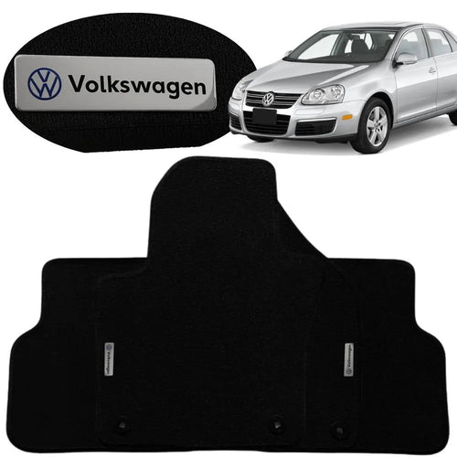 TAPETE BORRACHA TAG INOX JETTA 2011 A 2017 4 PEÇAS