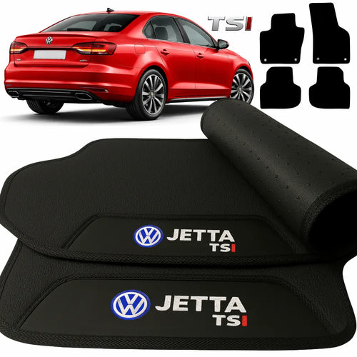 TAPETES BORRACHA PREMIUM JETTA TSI 2011 A 2017 4 PEÇAS