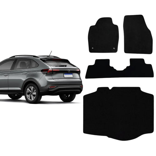 KIT TAPETES CARPETE PORTA MALAS + INTERNOS NIVUS 2020 A 2026