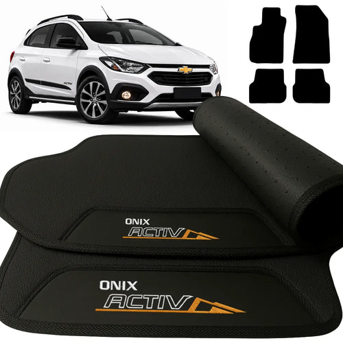 TAPETES BORRACHA PREMIUM ONIX ACTIV 2016 A 2019 4 PEÇAS