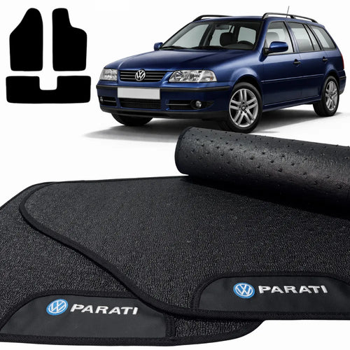 TAPETES BORRACHA PREMIUM PARATI G2 G3 G4 3 PEÇAS