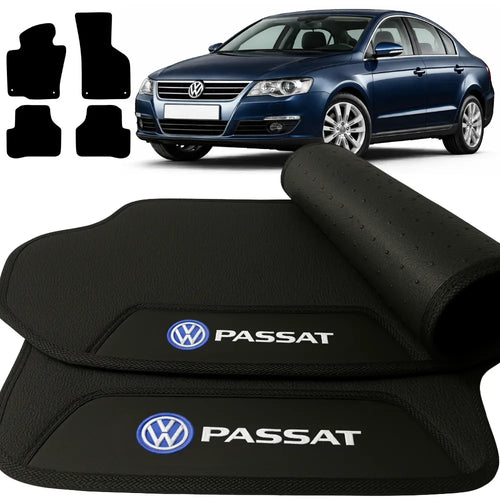 TAPETE BORRACHA PREMIUM PASSAT B6 2005 A 2010 4 PEÇAS