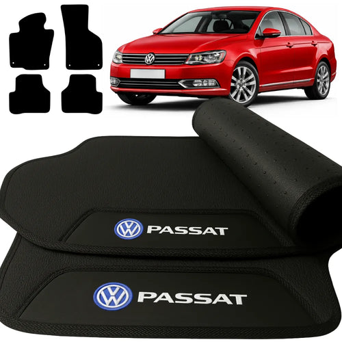 TAPETE BORRACHA PREMIUM PASSAT B7 2011 A 2014 4 PEÇAS