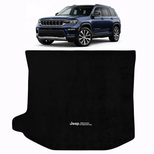 TAPETE PORTA-MALAS CARPETE PRETO JEEP GRAND CHEROKEE 2011 A 2022