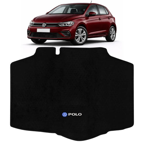 TAPETE PORTA-MALAS CARPETE PRETO POLO 2018 A 2026