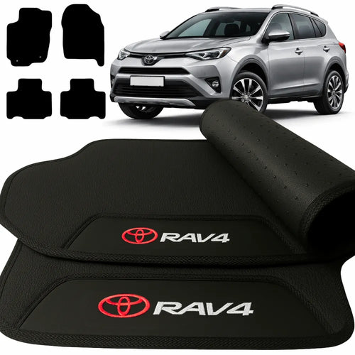 TAPETE BORRACHA PREMIUM TOYOTA RAV4 2013 A 2018 4 PEÇAS