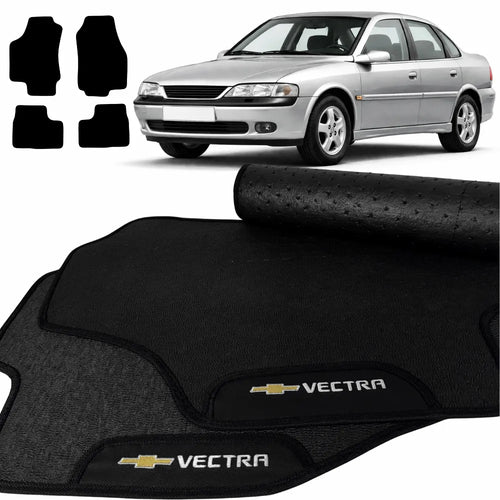 TAPETE BORRACHA PREMIUM VECTRA 1997 A 2005 4 PEÇAS