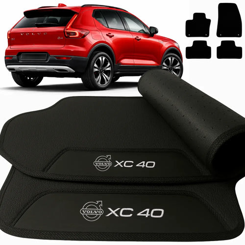 TAPETES BORRACHA PREMIUM VOLVO XC40 2018 A 2024 4 PEÇAS