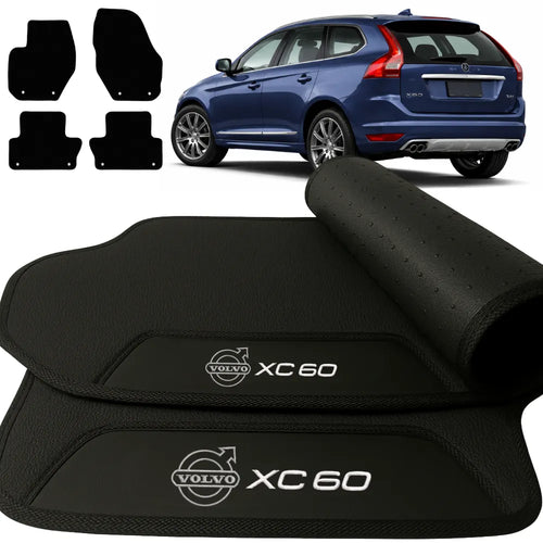 TAPETES BORRACHA PREMIUM XC60 2008 A 2017 4 PEÇAS