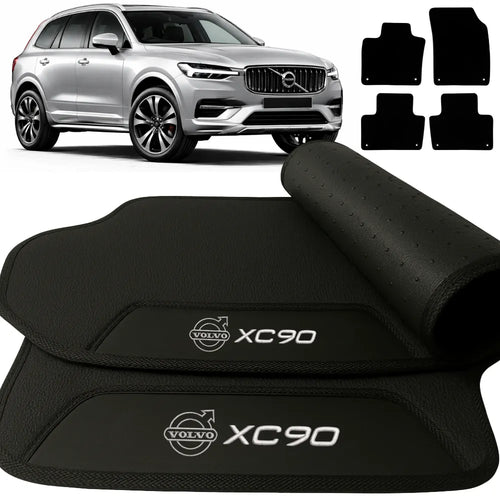 TAPETES BORRACHA PREMIUM VOLVO XC90 2016 A 2022 4 PEÇAS